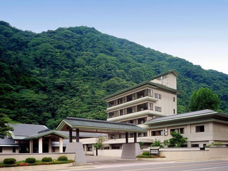 Ryokan Kinranso Hanayama Корияма Екстериор снимка